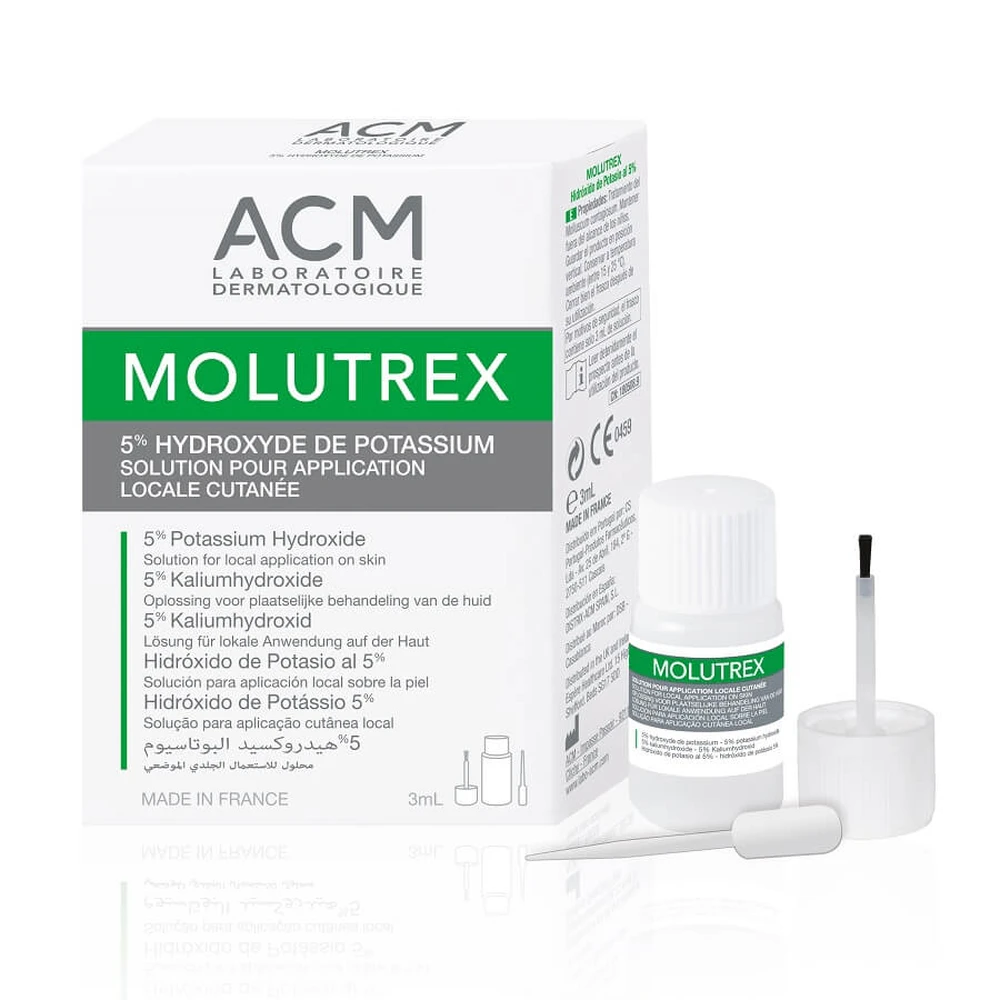 Tratamiento del molusco contagioso Molutrex, 3 ml, Acm