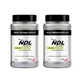 Ndl Pro-Health Whey Protein Isolate - Protéine isolée, Fraise, 2X500 g