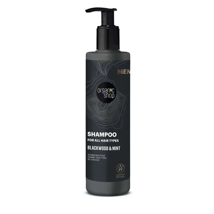 Organic Shop Champú Para Todo Tipo De Cabello Corteza De Roble Y Menta De Organic Shop, 280 Ml
