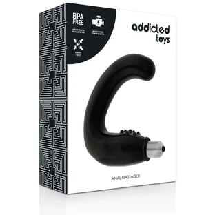 Verslaafd Speelgoed Anaal Massager Zwart