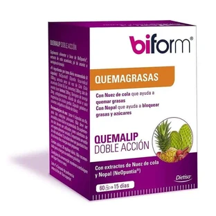 Biform Quemalip Double Action, 60 Capsules