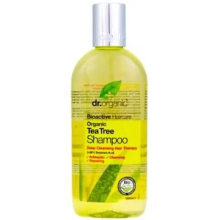 Dr.Organic Tea Tree Shampoo voor vet of problematisch haar, 265 ml