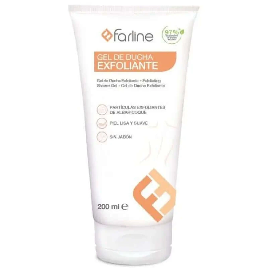 Farline Exfoliating Shower Gel , 200 ml