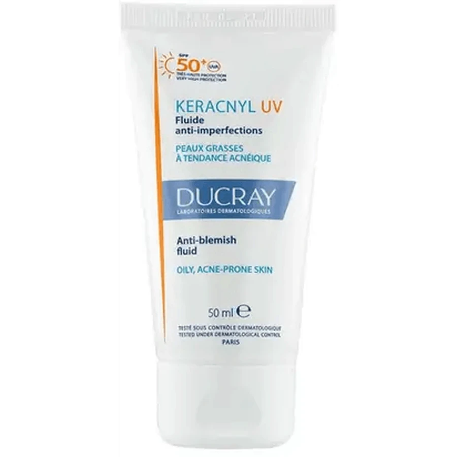 Ducray Keracnyl Uv Anti-Perfection Fluid, 50 ml