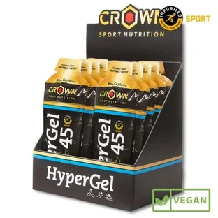 Crown Sport Nutrition Hypergel 45 Neutral + Koffein, 10 x 75 Gramm