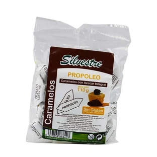 Silvestre Propolis & Honey Sugar Cane Sugar Candies 110Gr