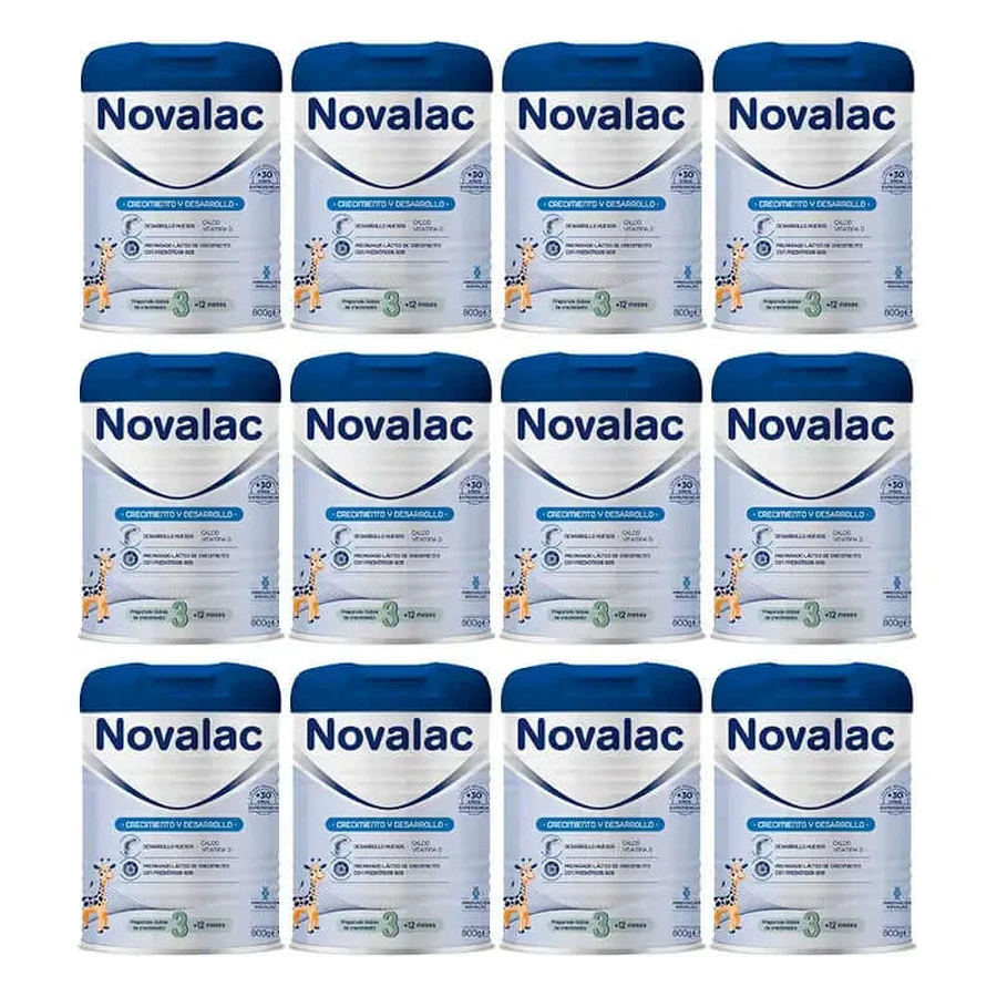 Novalac 3 Opgroeimelk, 12X800 Gr