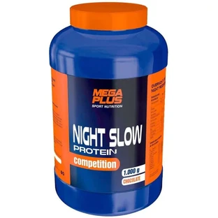 Mega Plus Night Slow Eiwitwedstrijd Chocolade Smaak 1Kg
