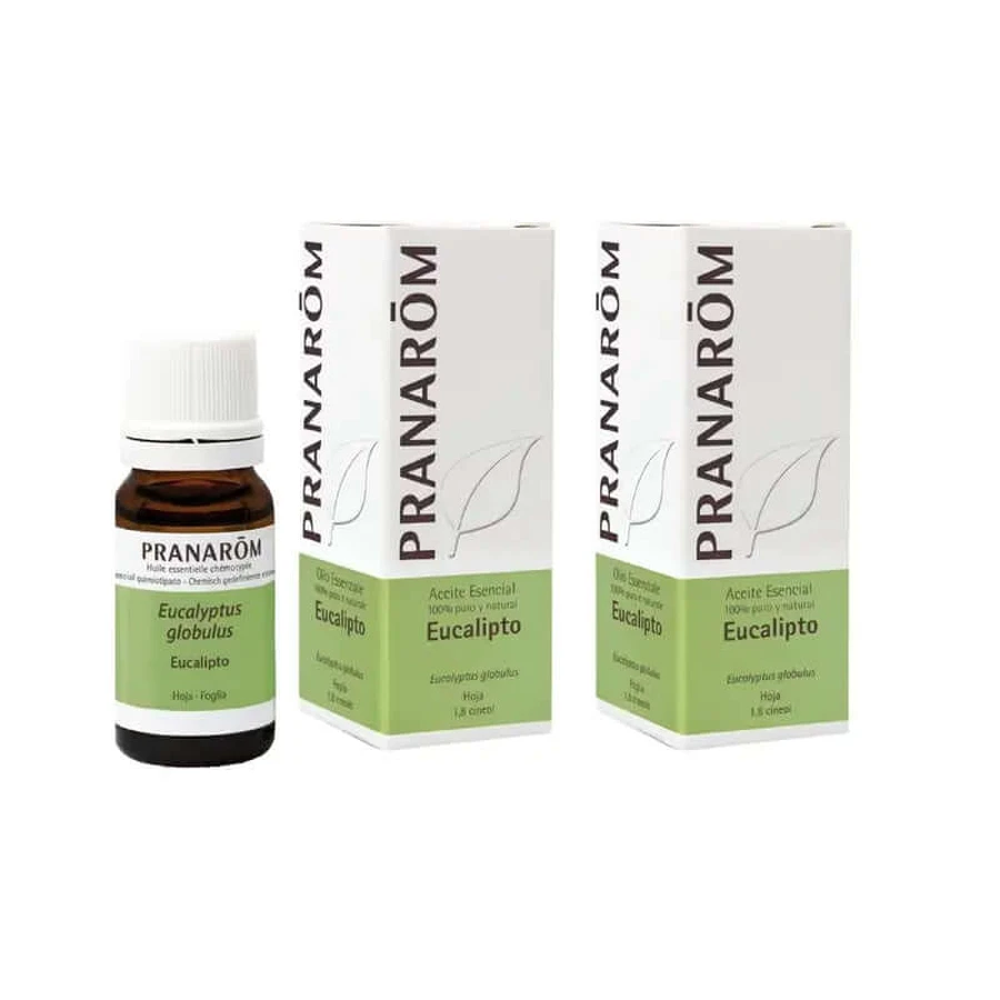 Pranarôm Essential Oil Eucalyptus, 2X10 Ml