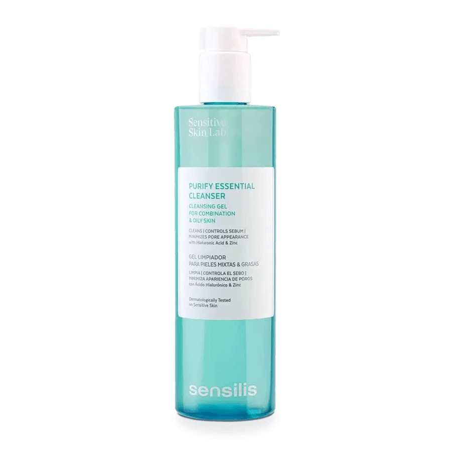 Sensilis Purify Essential Cleanser Cleansing Gel for Oily and Combination Skin 400 ml