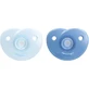 Avent 2 Soothie Fopspenen 100% Ziekenhuis Siliconen, 0-6 Maanden, Zuigeling.