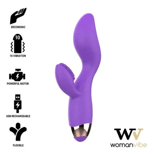Womanvibe Donna Oplaadbare Siliconen Vibrator