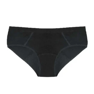 Enna Menstruatiebroek Teens Sporty - Medium Vloei, 164 cm, Zwart