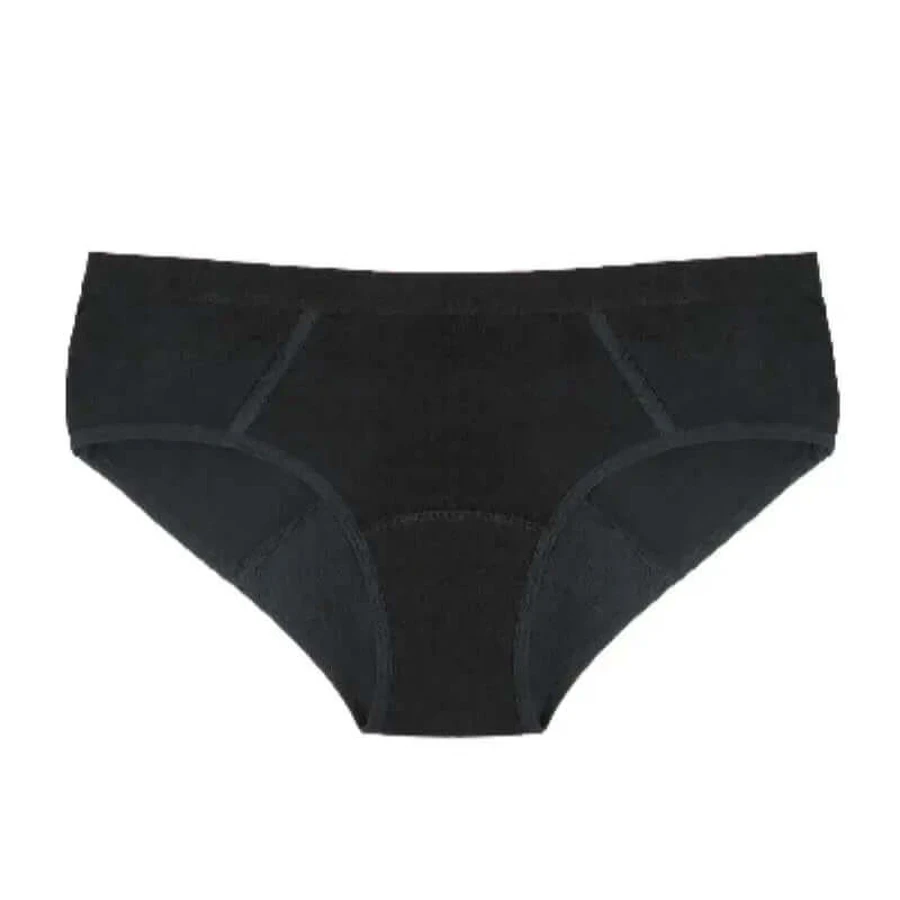 Enna Menstruatiebroek Teens Sporty - Medium Vloei, 164 cm, Zwart