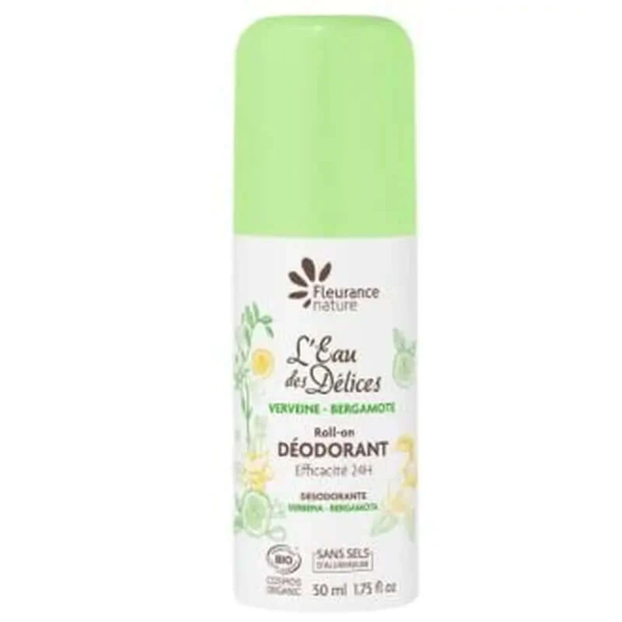 Fleurance Nature Déodorant Roll-On Verveine-Bergamote 50Ml.Eco