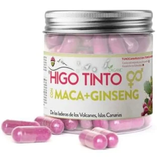 Tuno Canarias Rode Vijg met Maca en Ginseng 90 Capsules