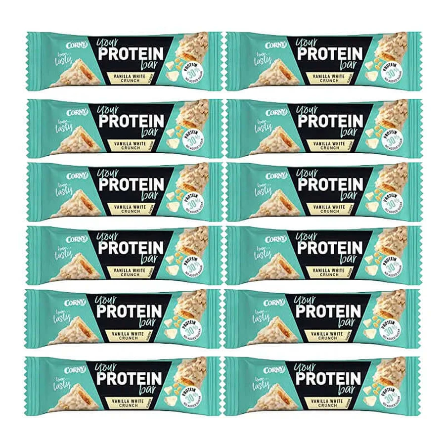 Corny Protein Knusprig Vanille, Packung 12 X 45 Gr