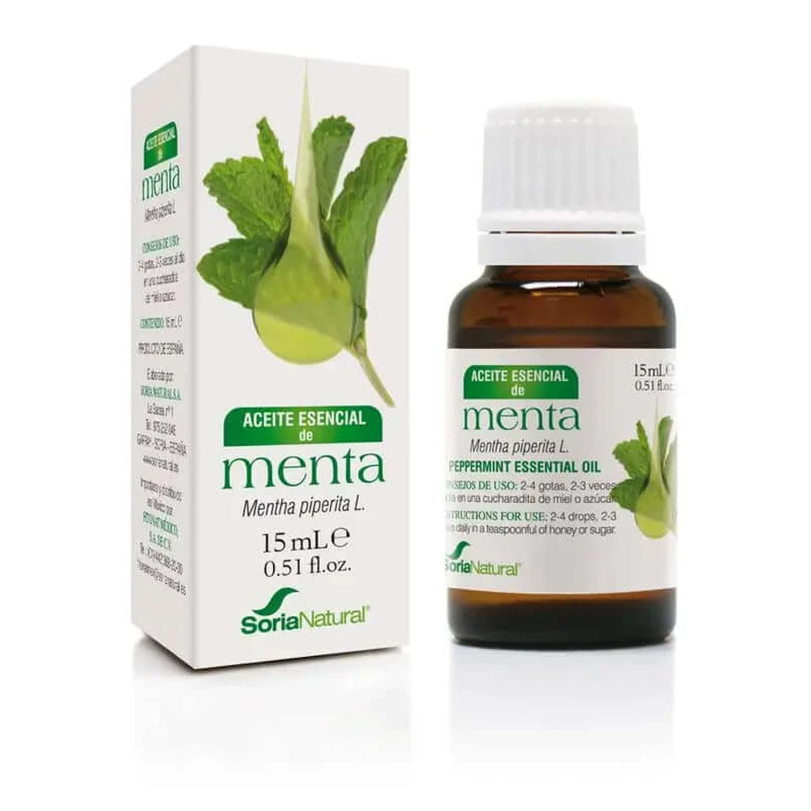 Soria Natürliche Essenz der Pfefferminze, 15 Ml