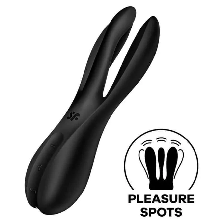 Satisfyer Trilstand 2 Vibrator - Zwart
