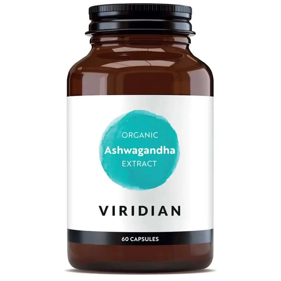 Viridian Ashwagandha Extract 60Cap.Veg. Bio
