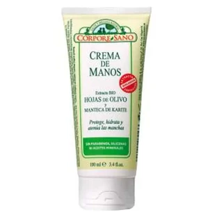 Corpore Sano Crème pour les mains au beurre d'olive et de karité Tube 100Ml