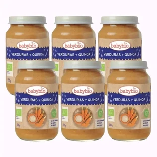 Babybio Traditioneel Quinoa Menu, pak 6 x 200 gram