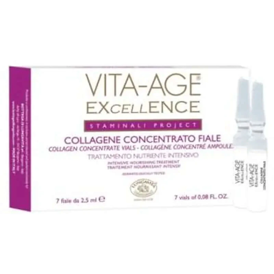 Bottega Di Lungavita Vita-Age Exzellenz Kollagen Ampullen 7Amp