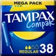 Tampax Compak Regular Tampons mit Applikator, 38 Stück