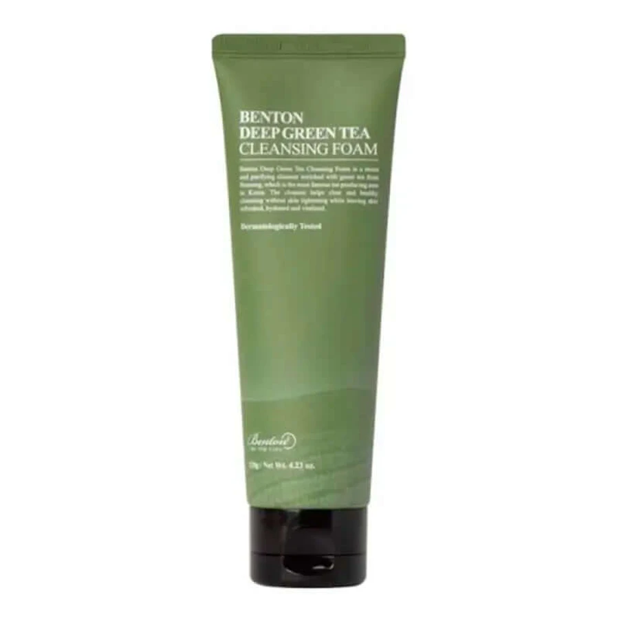 Benton Deep Green Tea Limpiador Espumoso, 120 gr