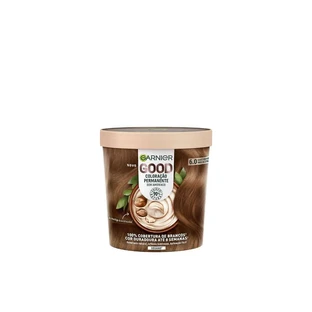 Garnier Good Permanent Coloring Ammoniakfrei, 90% natürlichen Ursprungs Farbton 6.0 Braun Mocaccino