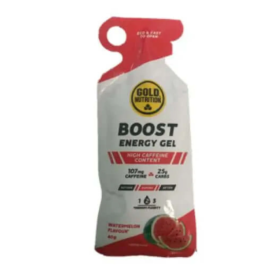 Gold Nutrition Boost Energie Gel Watermeloen 16Gels