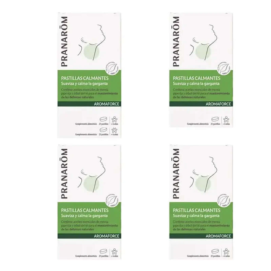 Pranarôm Aromaforce, 4X21 Throat Lozenges