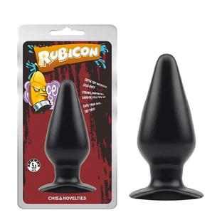 Chisa Anal Plug Rubicon 15 X 5.7 cm Black