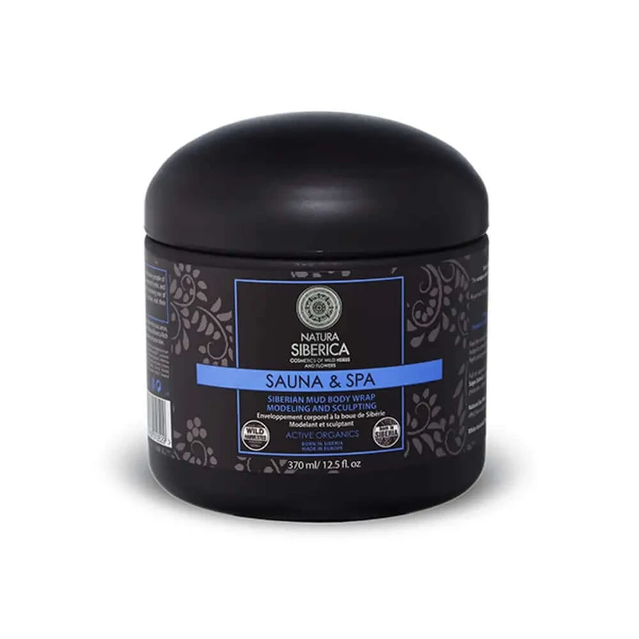 Natura Siberica Sauna&Spa Anti-Cellulite Siberische Modderpakking , 370 ml