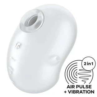 Satisfyer Cutie Ghost Vibrator Lay-On Wit