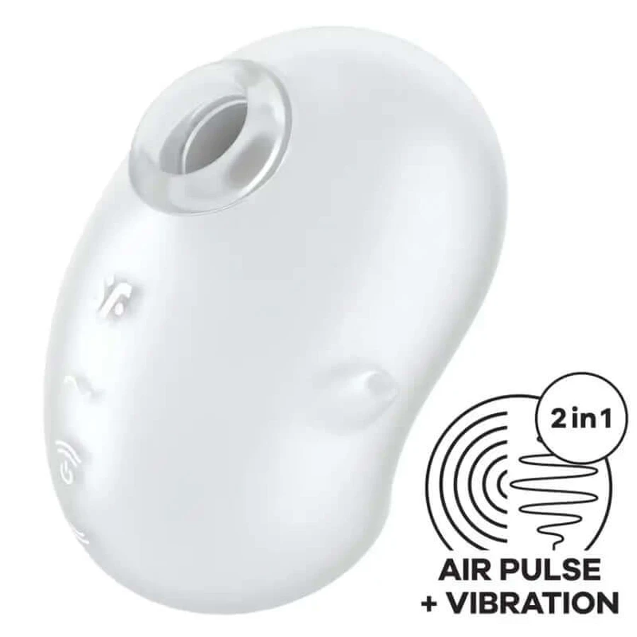 Satisfyer Cutie Ghost Vibrator Lay-On Wit