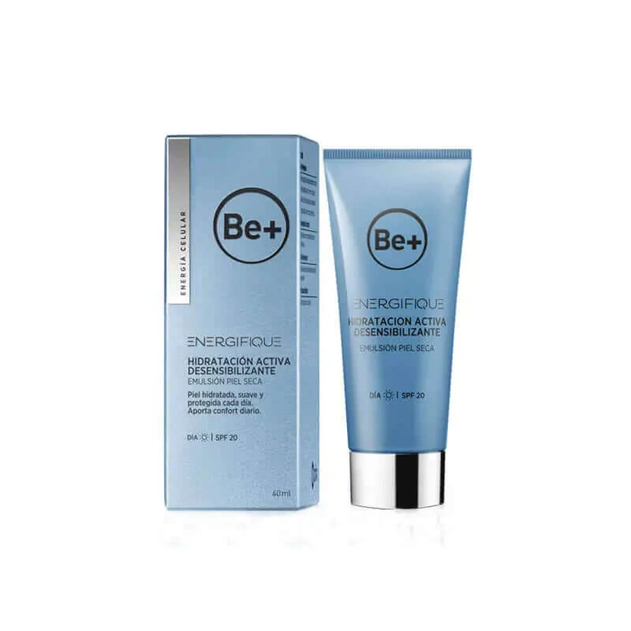 Be+ Energifique Active Moisturizing Desensitizing Active Moisturizing SPF 20 Emulsion Trockene Haut 40 ml