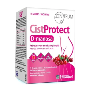 Ynsadiet Zentrum Cistprotect D-Manoză, 15 plicuri