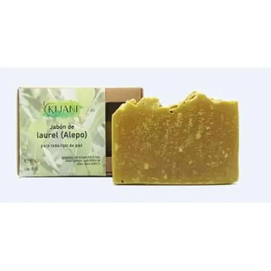 Kijani Laurel Bar Soap (Aleppo) 80Gr