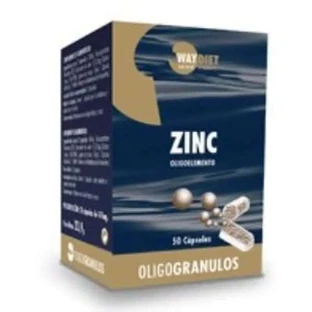 Waydiet Natuurproducten Zink Oligogranules 50Caps
