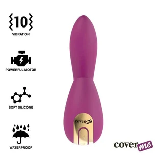 Vibrateur Coverme à aspiration clitoridienne et point G puissant