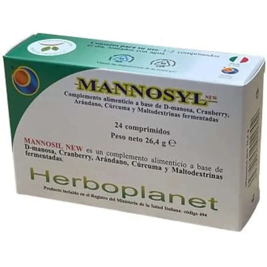 Herboplanet Mannosyl New 24 tabletki: ceny i cechy