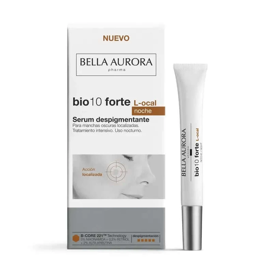 Bella Aurora Bio10 Forte L-Ocal Nacht Intensieve Depigmenterende Behandeling , 9 ml