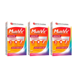 Forté Pharma Triplo Energie Multivitamine Volwassene 3 x 28 tabletten