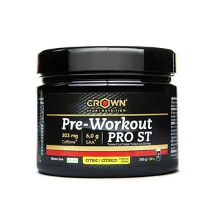 Crown Sport Nutrition Pre Workout Pro St Citrus , 300 g (20 porties)