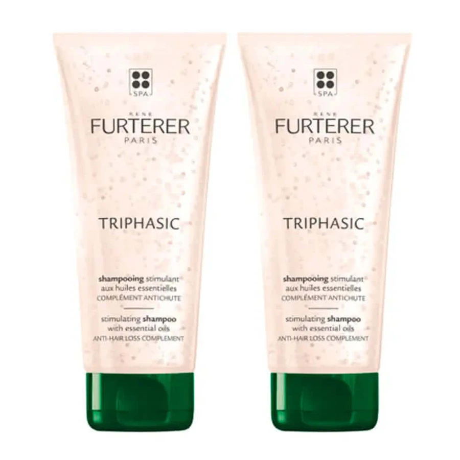 Rene Furterer Pack Triphasic Shampoo gegen Haarausfall, 2x200 ml