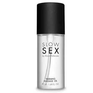 Bijoux Slow Sex Huile de massage chauffante 50 Ml