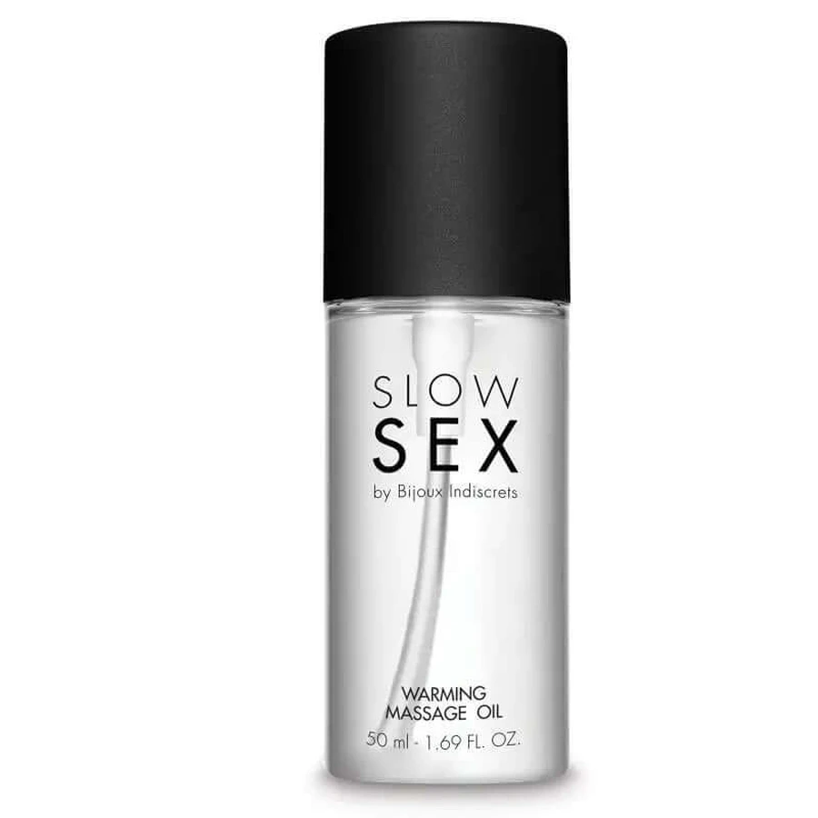 Bijoux Slow Sex Huile de massage chauffante 50 Ml