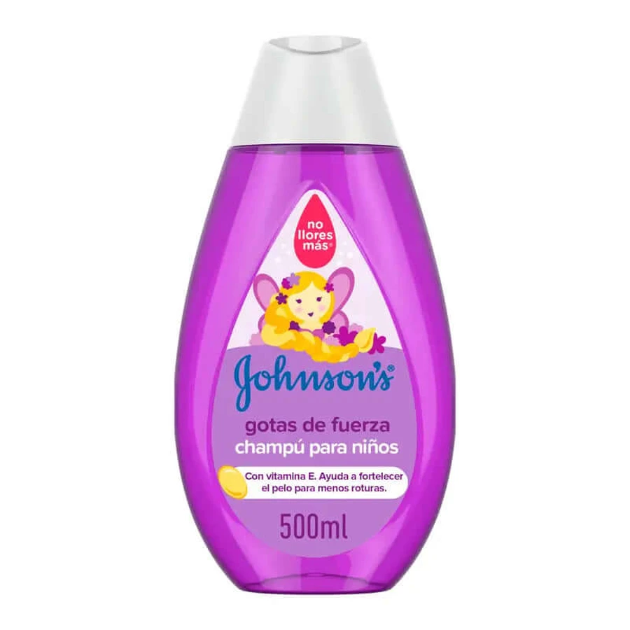 Johnson's Baby Drops of Strength Children's Shampoo, 500 ml