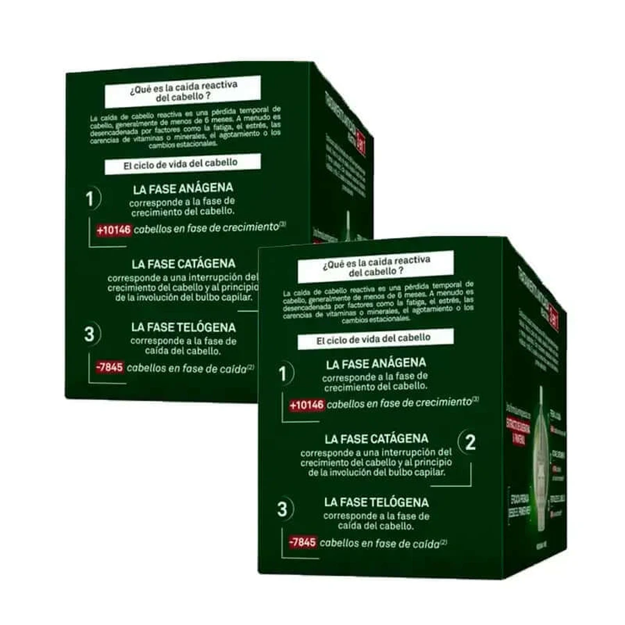 Luxeol 3 In 1 Reactional Anti-Hair Loss Treatment, Set 2 x 14 flacons van 7 ml